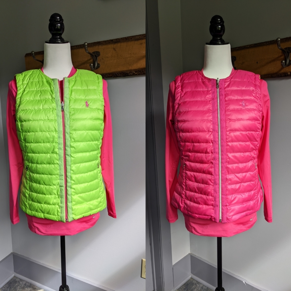 2 Way Ralph Lauren Polo Vest. Size M. EUC.